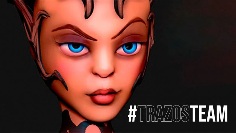 Creación de un personaje en ZBrush. #TrazosTeam