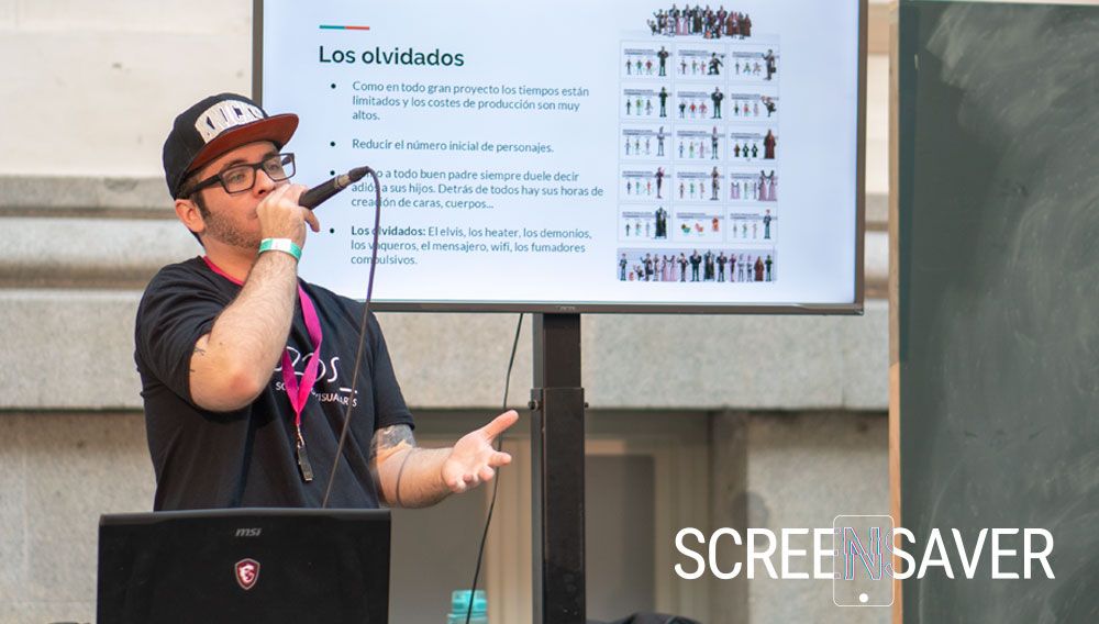 El papel del concept artist en Screensaver El papel del concept artist en Screensaver